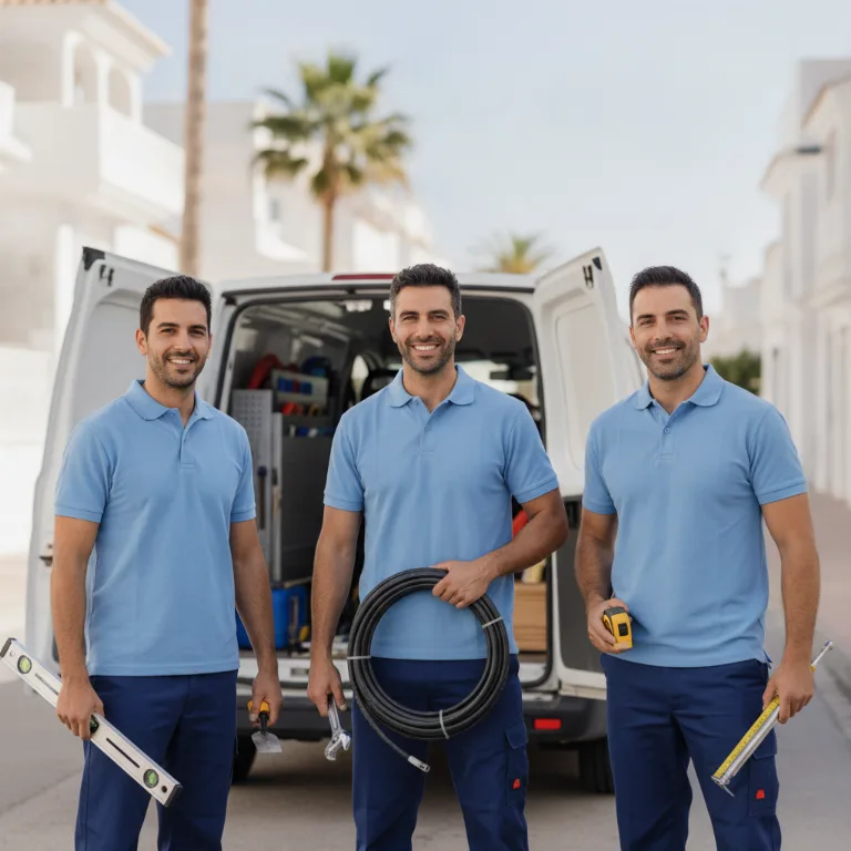 Instalación de Piscinas equipo en Estepona